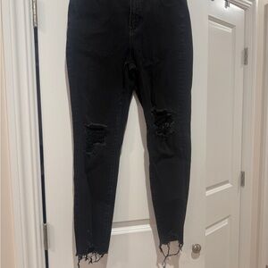 American Eagle Distressed Black Women's Jeans